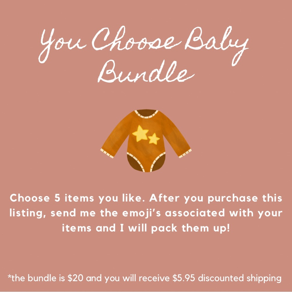 You Choose Baby Bundle! *READ DESCRIPTION!